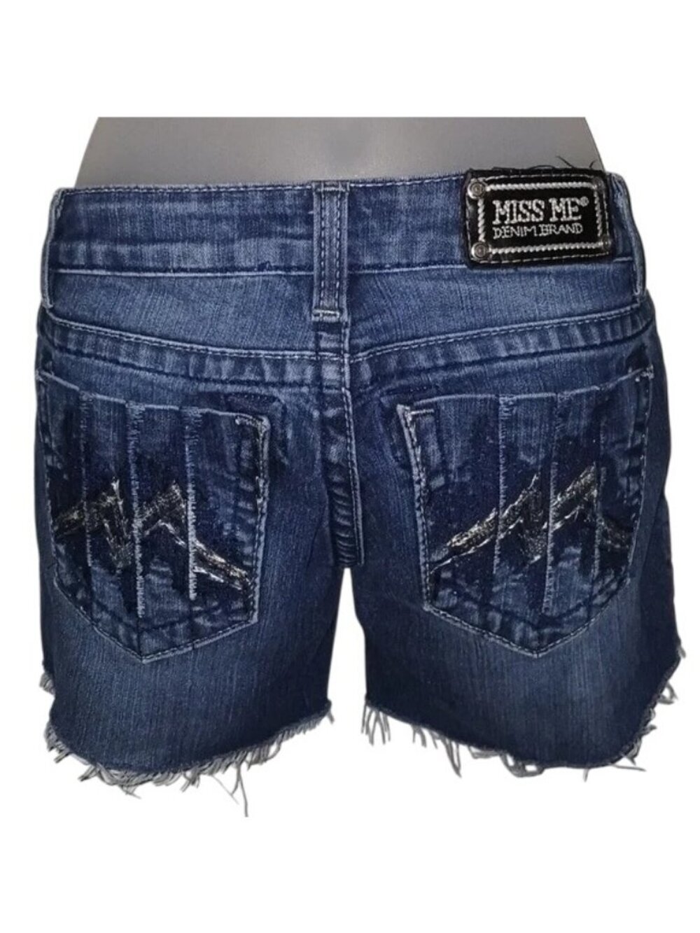 Miss Me Distressed Jean Shorts